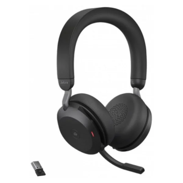 Jabra Evolve2 75 Ms USB Stereo Kulak Üstü Çağrı Merkezi Kulaklığı - Görsel 4