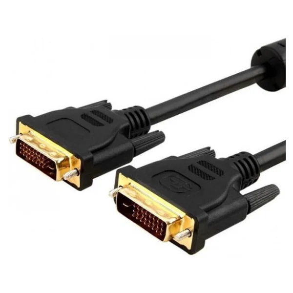 5m Metre Dvi Dvi Kablo - 24+1 Dvi To Dvi Kablo Altın Uç - Görsel 3
