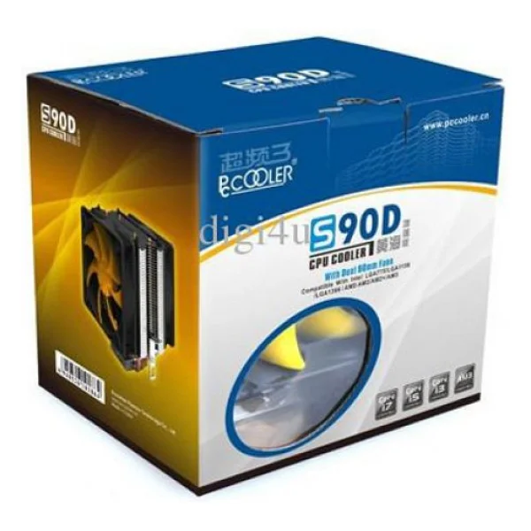 İntel 775 1155 1156 CPU İşlemci Fanı 940 Pin Am2 Am3 PC Cooler - Görsel 7