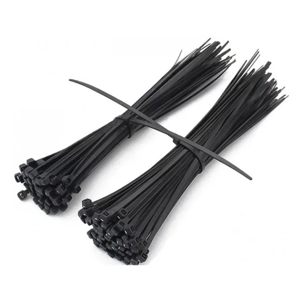 3.6 300mm - Siyah - 30cm Kablo Bağı Cırt Kelepçe - Görsel 3