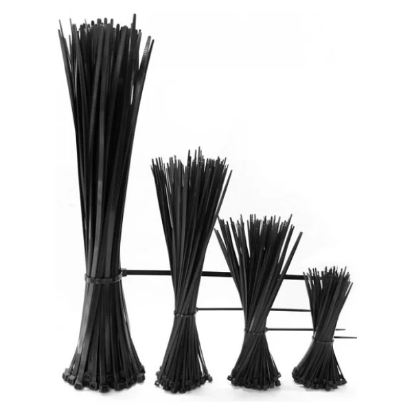 3.6 300mm - Siyah - 30cm Kablo Bağı Cırt Kelepçe - Görsel 6