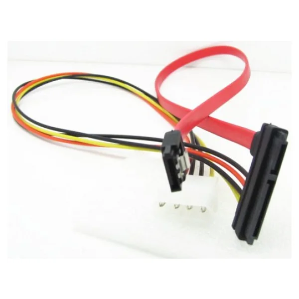Sata To Sata Kablo 22 Pin To 7 Pin 4 Pin Molex Power Kablo - Görsel 8