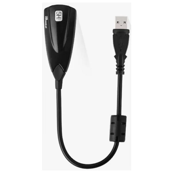 Wozlo 7.1 USB 12 Kanal 64 Bit 5hv2 Destekli Kablolu Audio Çevirici Harici Ses Kartı - Görsel 2