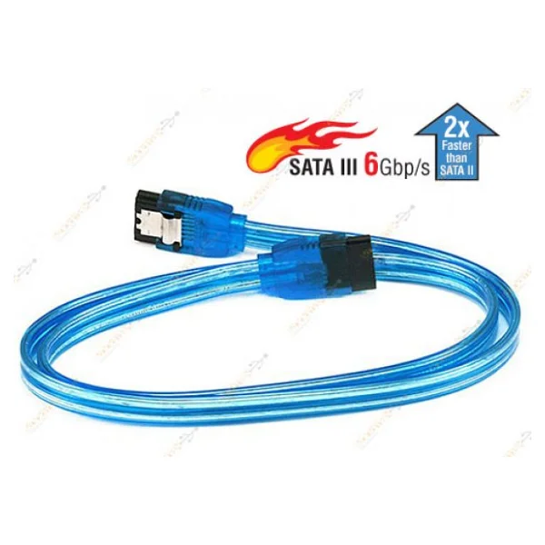1m Sata 3 Kablo - Sata 3.0 Data Kablosu - 6gbp/S - Görsel 2