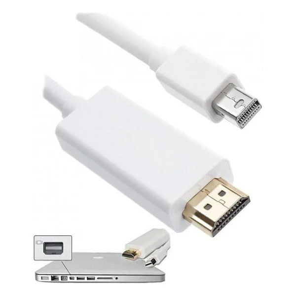 Apple MacBook Mini Displayport (Thunderbolt) To Hdmı Kablo 1.8m - Görsel 6