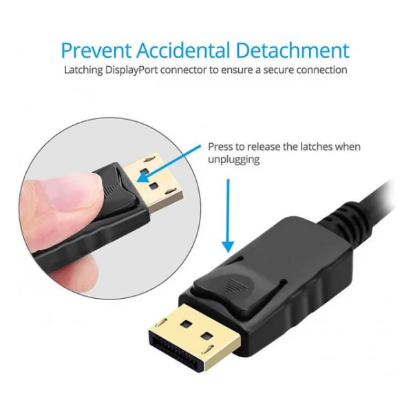 3m Metre Mini Displayport To Displayport Kablo - Display Port Dp - Görsel 8