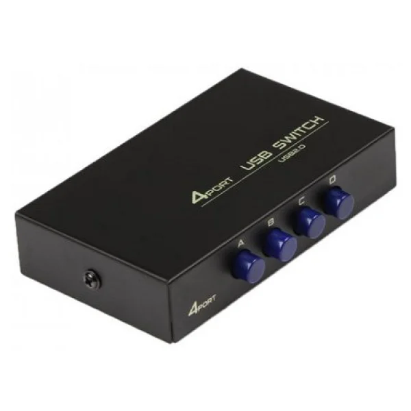 4 Port Çoklu Bağlantı Yazıcı Printer USB Çoklayıcı Switch Hub - Görsel 2