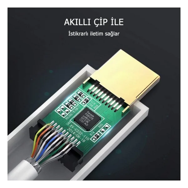 Ugreen 4K Mini Displayport Hdmı Dönüştürücü Kablo 3 Metre - Görsel 5