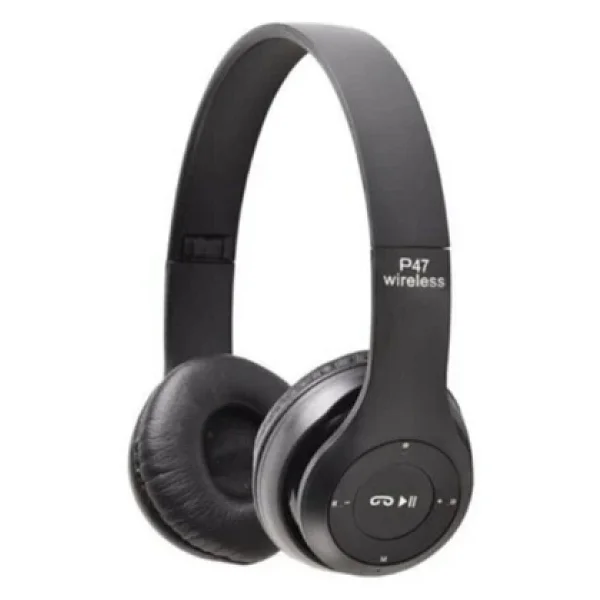 Torima P47 Fm Radyolu Kulak Üstü Bluetooth Kulaklık Siyah - Görsel 6