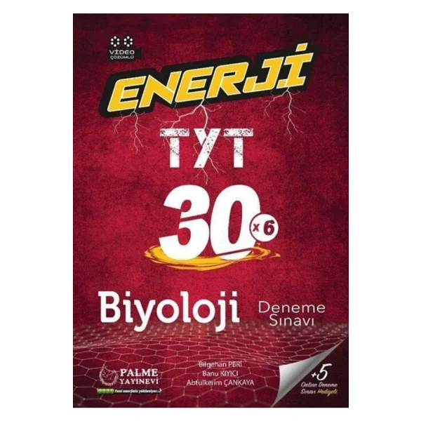 Palme Yayınevi Tyt Enerji 30 Biyoloji Deneme Sınavı - Görsel 3