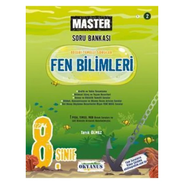 Okyanus Yayıncılık 8. Sınıf Master Fen Bilimleri Soru Bankası - Görsel 3