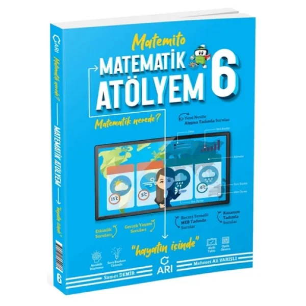 Arı Yayıncılık 6. Sınıf Matematik Atölyem Matemito - Görsel 7