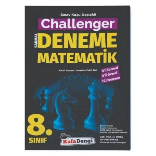 Kafa Dengi Yayınları 8. Sınıf Lgs Challenger Matematik Sarmal Deneme - Görsel 4