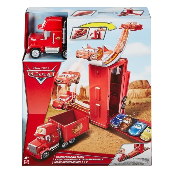 Disney Cars Mack Tır Ve Yarış Seti Dvf39 - Görsel 8