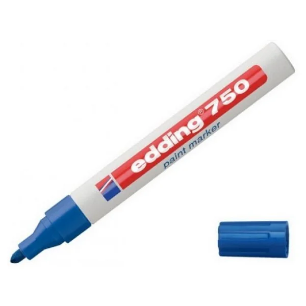 Edding 750 Boya Dekor Açık Mavi Marker Kalemi - Görsel 7