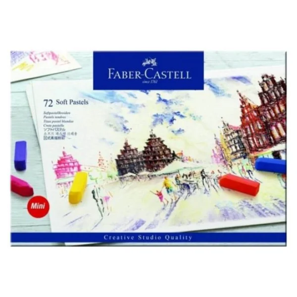 Faber-Castell Creative Studio Soft Mini 72'li Toz Pastel Boya - Görsel 7