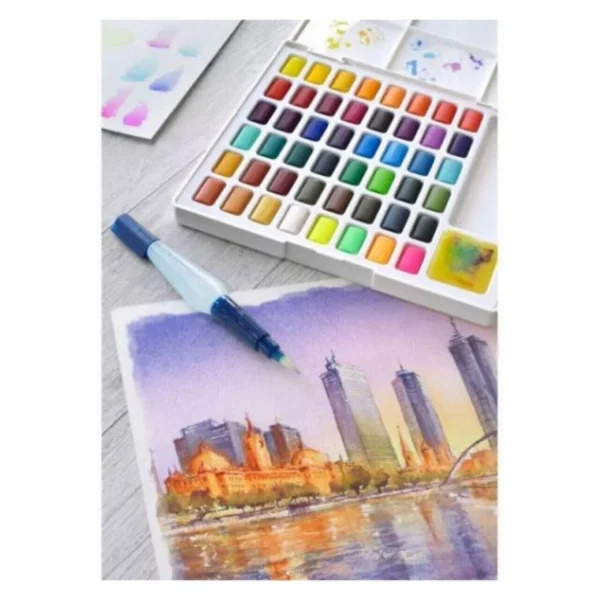 Faber-Castell Creative Studio 36'lı Tablet Sulu Boya - Görsel 4