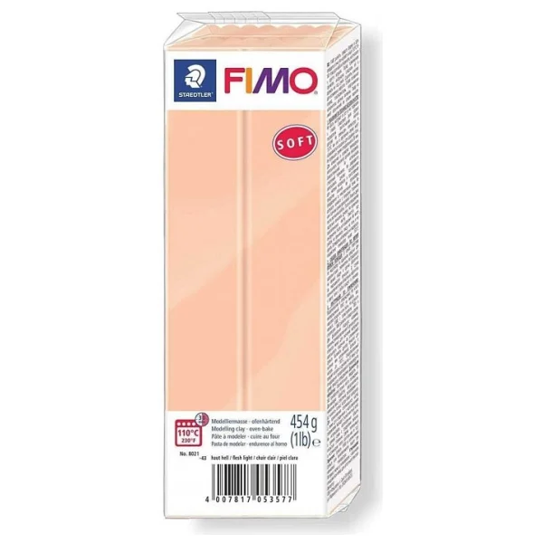 Staedtler Fimo Soft 43 Açık Ten Rengi 454 Gr Polimer Kil - Görsel 3