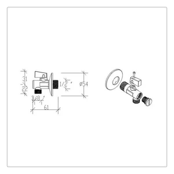 Tema Küresel Filtreli Ara Musluk - Görsel 2