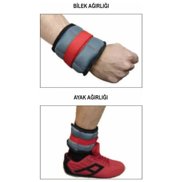 Voit 2x2.5 Kg Ayak Ağırlığı - Görsel 3