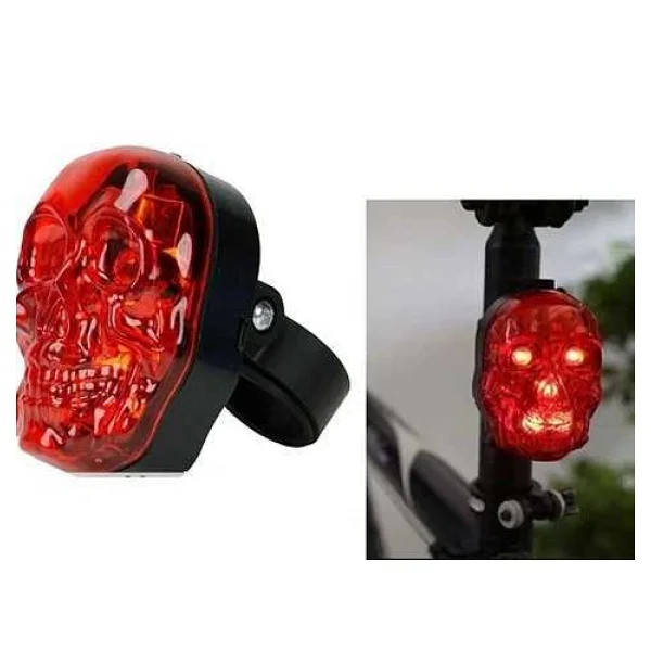 Pozitif Kuru Kafa Bisiklet Arka Stop Lambası Mx-130 - Görsel 3
