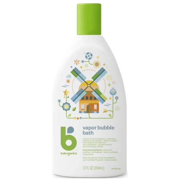 Babyganics Vapor Bebek Banyo Köpüğü 354 Ml - Görsel 4
