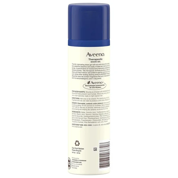 Aveeno Therapeutic 198 Gr Tıraş Jeli - Görsel 3