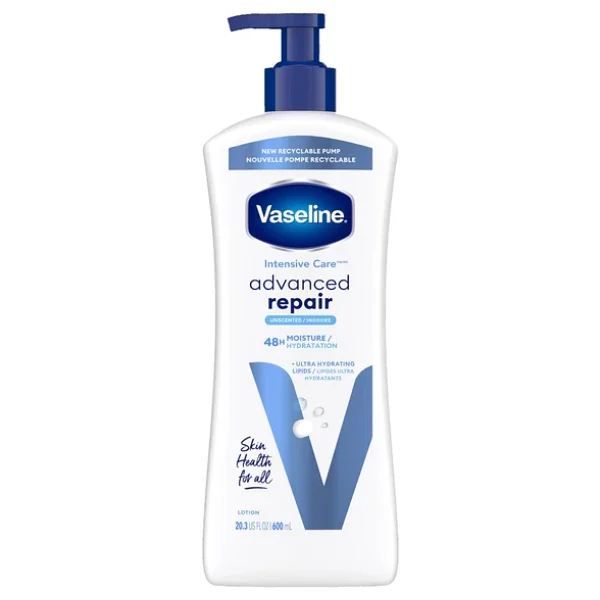 Vaseline Advanced Repair Kokusuz Vücut Losyonu 600ml - Görsel 3