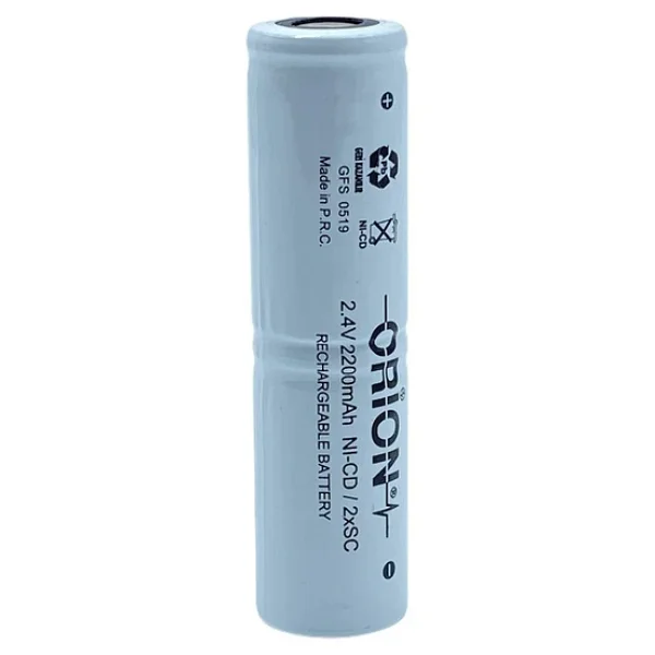 Orion 2.4v Ni-CD Sc 2200mah Şarj Edilebilir Pil - Görsel 3