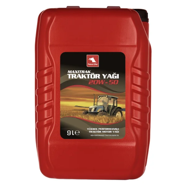 Petrol Ofisi Maxitrak 20w-50 9 Lt Traktör Motor Yağı - Görsel 3