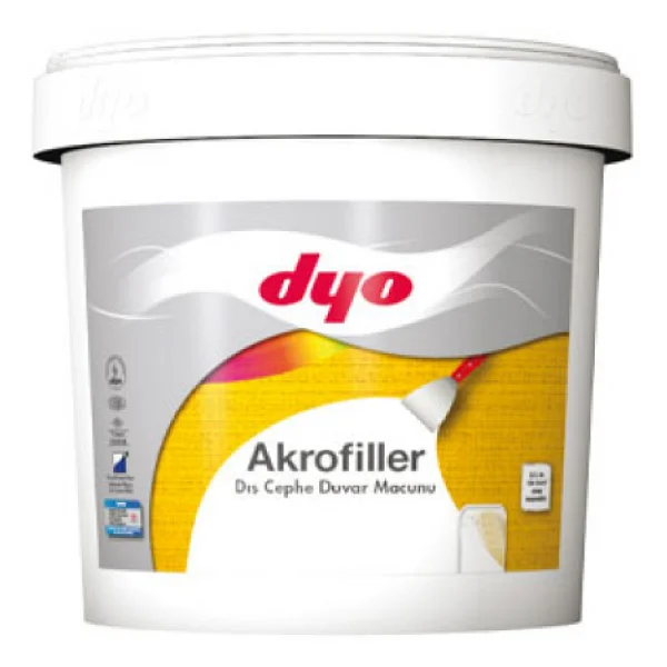 Dyo Akrofiller 25 Kg Dış Cephe Macunu - Görsel 3