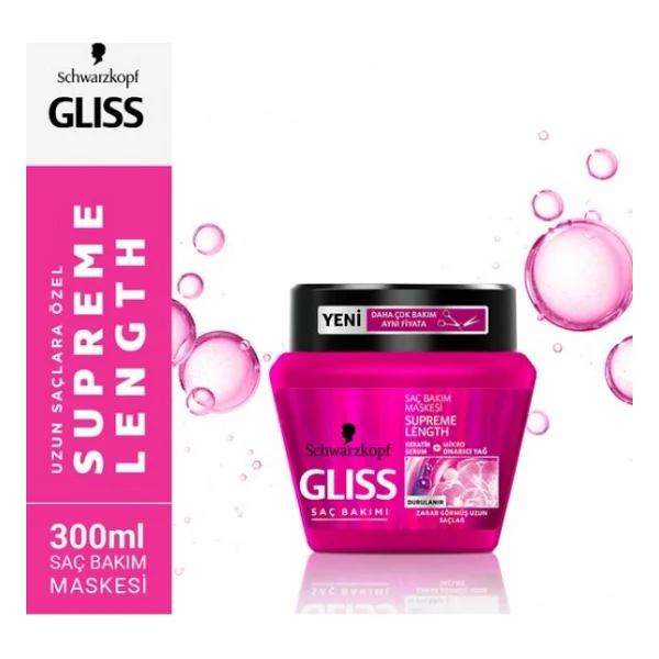 Gliss Saç Maskesi 300 Ml - Görsel 4