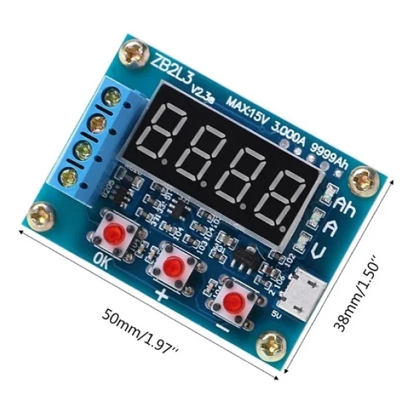 Pil Kapasite Test Cihazı 1.2v 12v Zb2l3 18650 Lityum Akü - Görsel 8