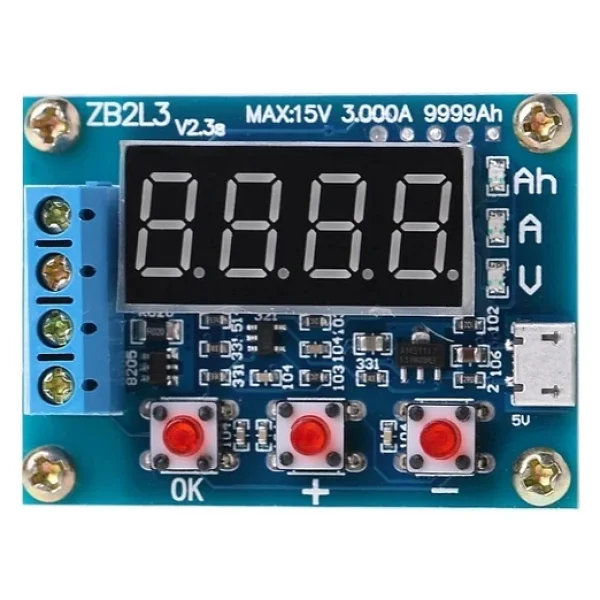 Pil Kapasite Test Cihazı 1.2v 12v Zb2l3 18650 Lityum Akü - Görsel 4