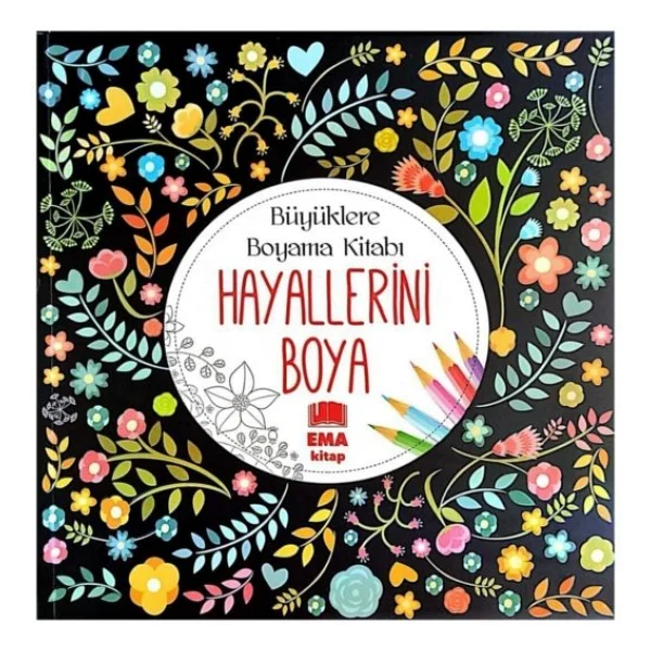 Hayallerini Boya - Büyüklere Boyama Kitabı - Kolektif - Görsel 5
