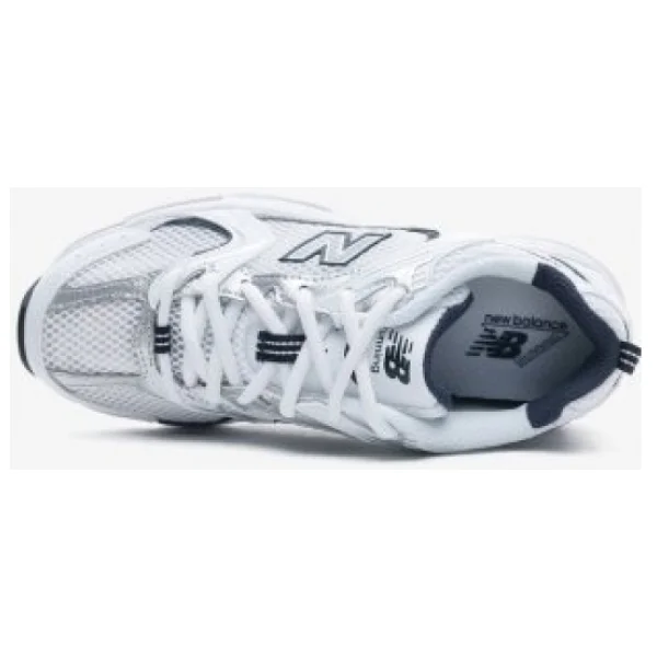 New Balance 530 Mr530sg Beyaz-Gri Spor Ayakkabı - Görsel 3