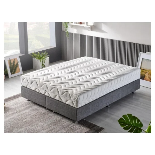 Niron Pocket Çift Kişilik Lüks Full Ortopedik Yumuşak - Orta Sert Paket Yaylı Yatak 160x200 Cm - Görsel 3
