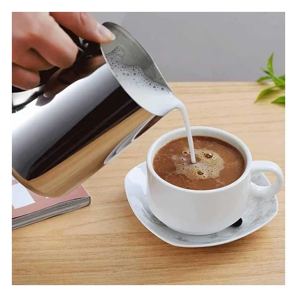 Epinox Pitcher Çelik Kahve Süt Potu 300 Ml - Görsel 4