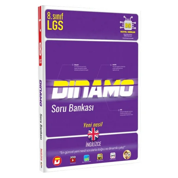 Tonguç Akademi Dinamo 8. Sınıf Lgs İngilizce Soru Bankası - Görsel 4