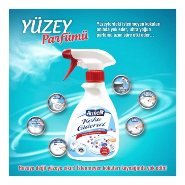 Armelit Bahar Çiçekleri Kokulu 250 Ml Koku Giderici - Görsel 4