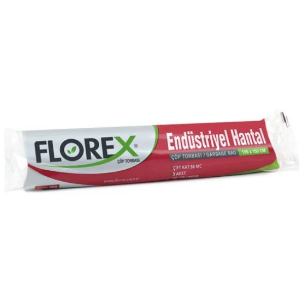 Florex Endüstriyel Hantal Çöp Torbası C Katlama 20 Rulo - Görsel 2