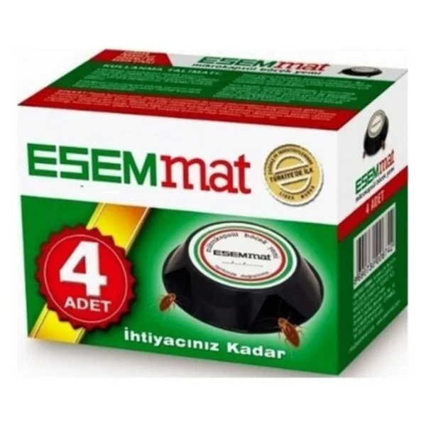 Esemmat 4'lü 12 Ay Etkili Hamam Böceği Yemi - Görsel 3