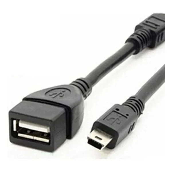 Mini USB Otg Kablo - 5 Pin USB Çevirici Kablo - Görsel 4