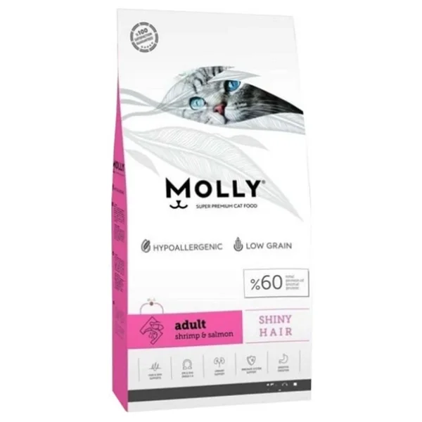 Molly Karides Somonlu 15 Kg Yetişkin Kuru Kedi Maması - Görsel 6