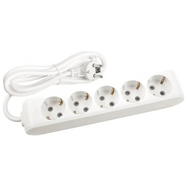 Viko Multi-Let 90113502 Topraklı Beyaz 2 M 5'li Priz - Görsel 4