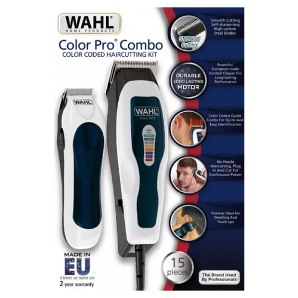 Wahl 1395-0465 Color Pro Combo Mini Düzeltici Ve Saç Kesme Makinesi - Görsel 2