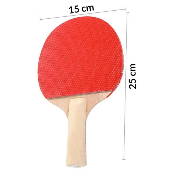 Masa Tenisi Raketi Seti Tenis Topu Set 5 Parça Başlangıç Seti - Görsel 5