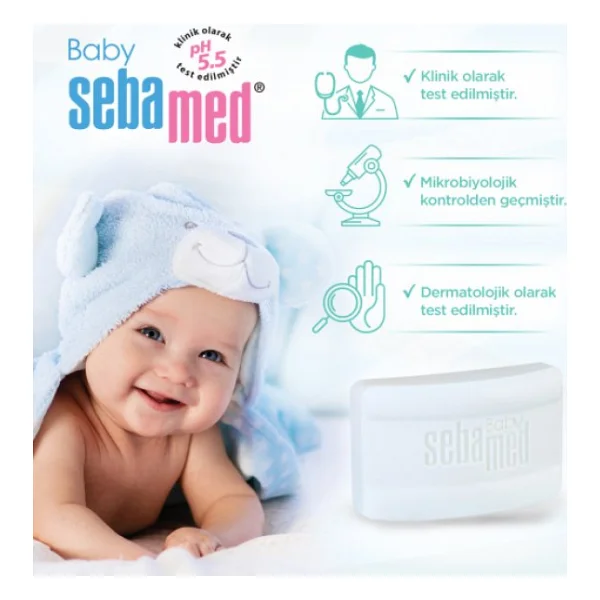 Sebamed Bebek Sabunu 100 Gr 3 Adet - Görsel 5