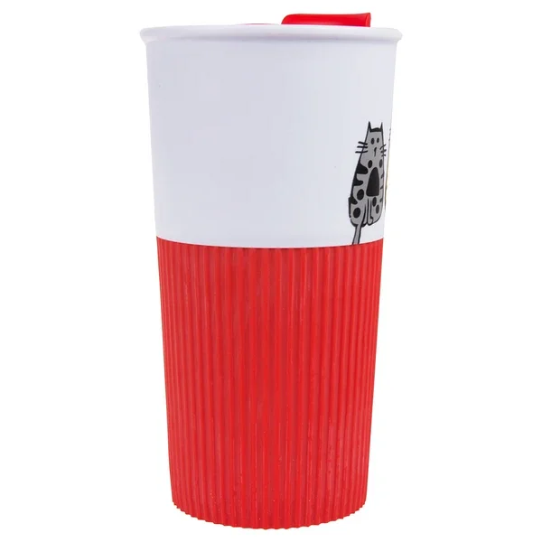 Biggdesign Cats 450 Ml Plastik Termos Mug - Görsel 6