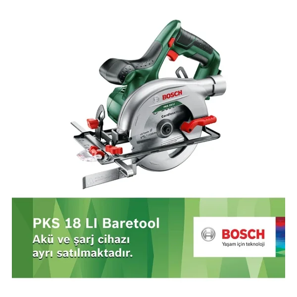 Bosch Pks 18 Li Aküsüz Daire Testere - Görsel 5